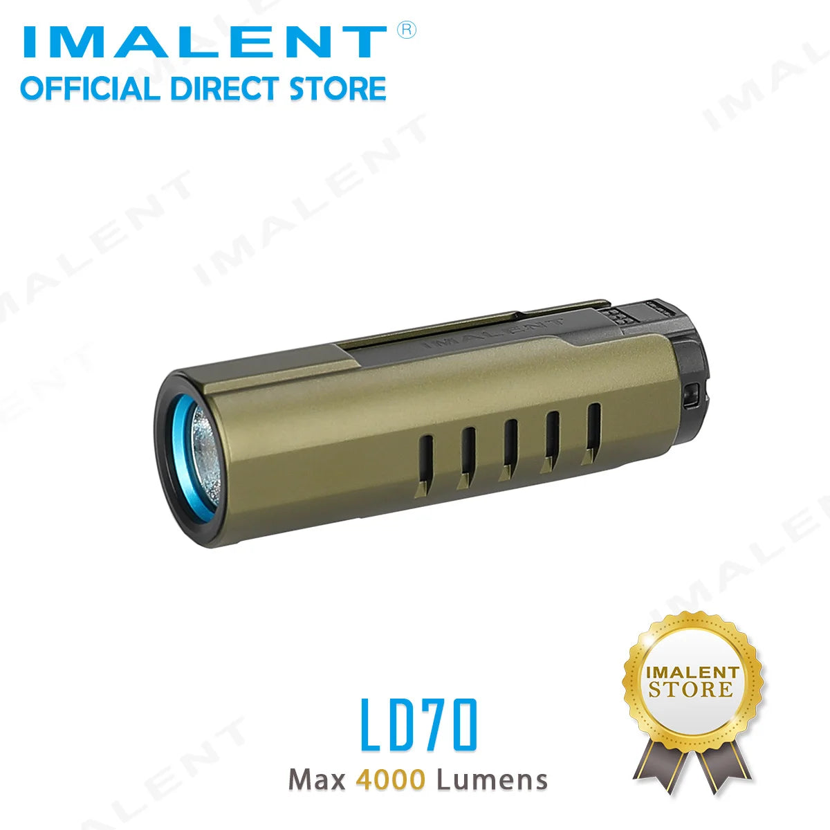 IMALENT LD70 Powerful EDC Flashlight With CREE XHP LED