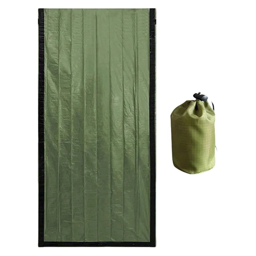 Emergency Waterproof Thermal Bivy Sack Sleeping Bag For Camping