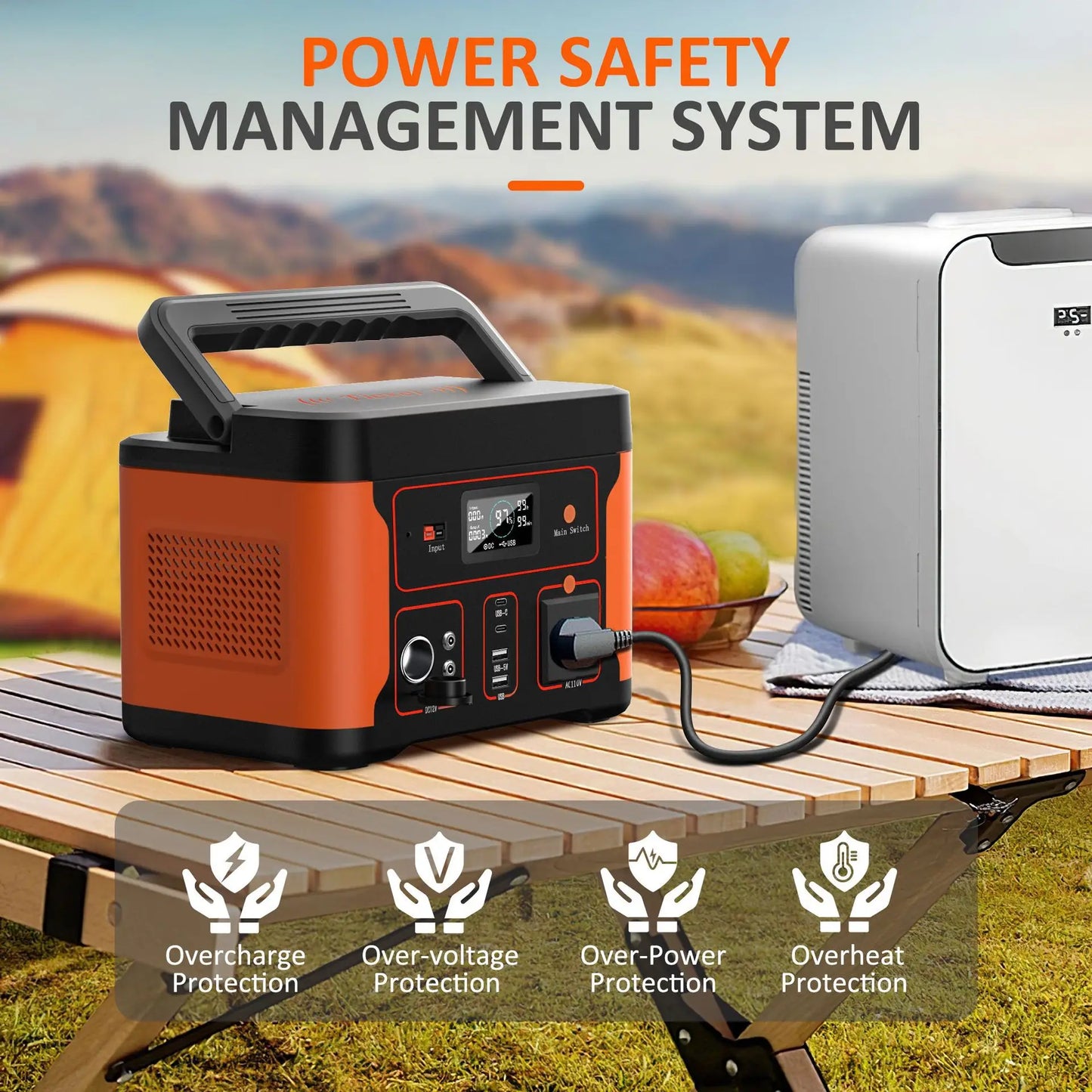 LS 600W Lithium Iron Phosphate Energy Storage Power Station