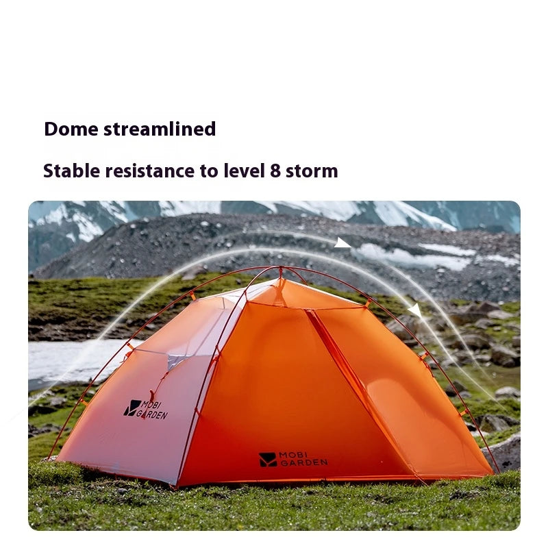 Mobi Garden Four Seasons Cold Mountain Wind Wing Hiking Tent