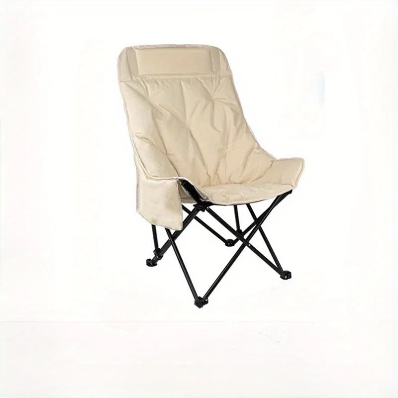 Liushaduola High Back Moon Chair Outdoor Folding Chair Set