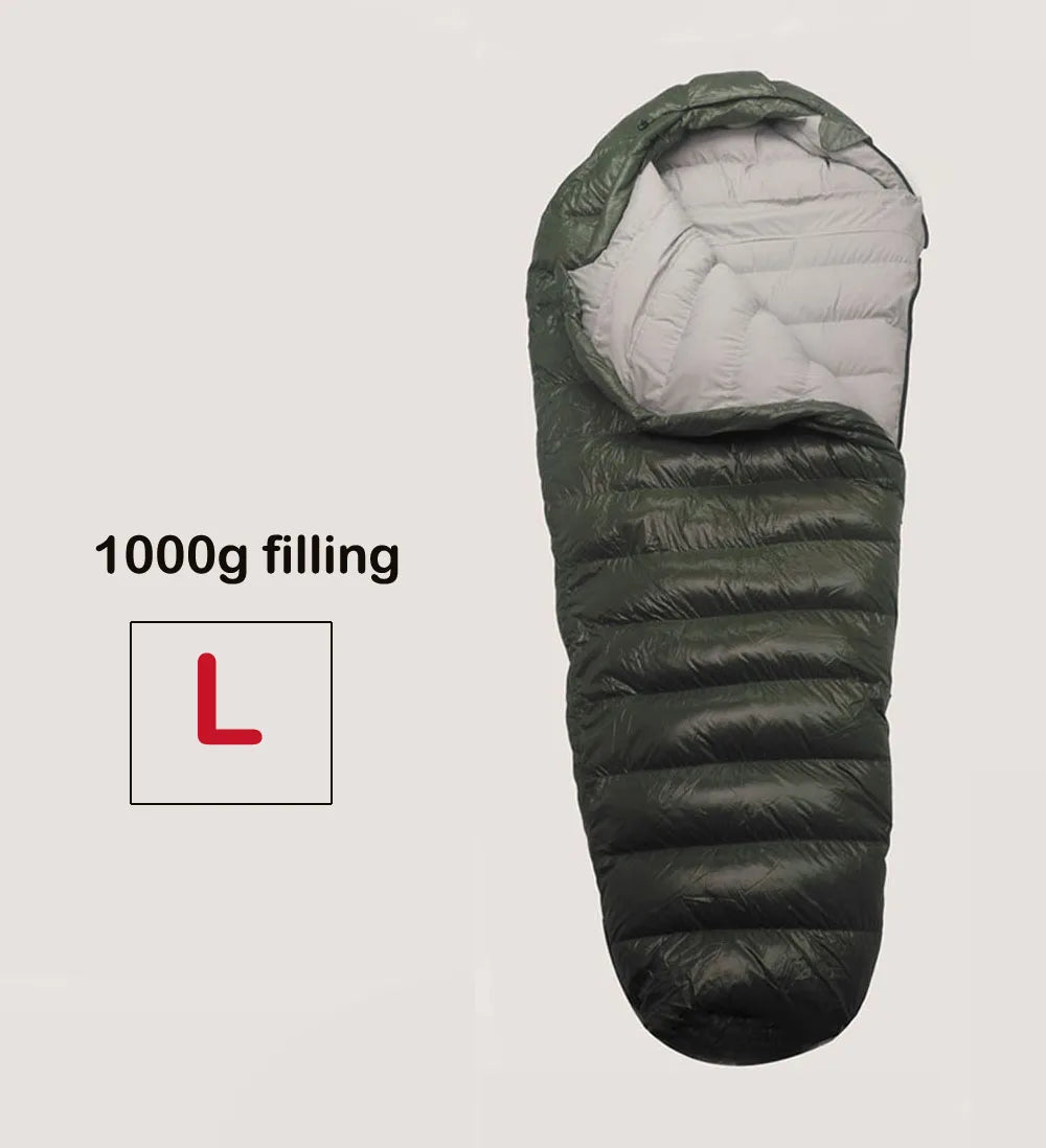 Kamperbox Cold Weather Down Sleeping Bag for Winter Camping
