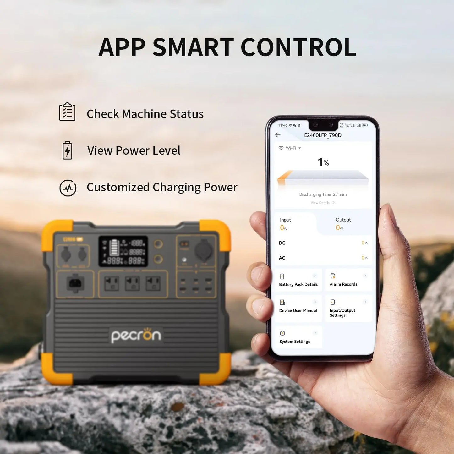 E2400LFP Portable Power Station 2048Wh Solar Generator