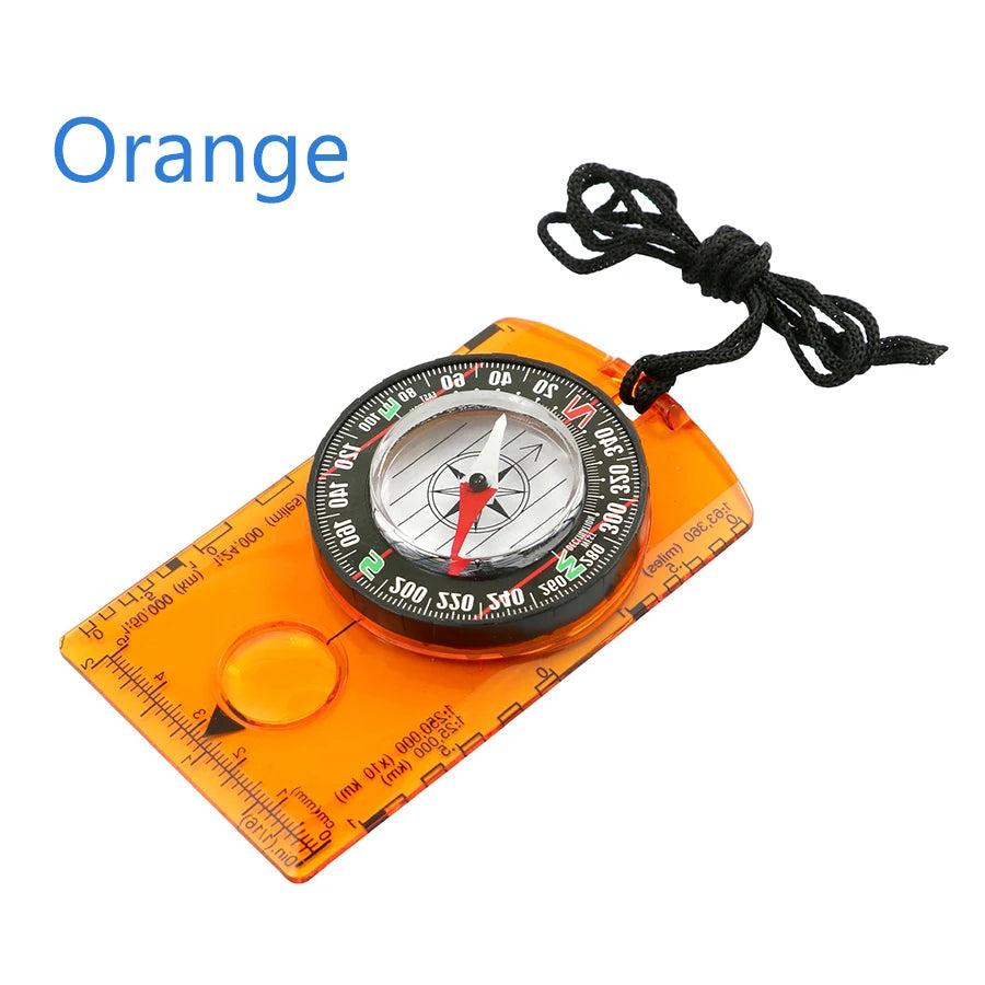 Professional Waterproof Camping Compass For Outdoor Navigation Map Reading