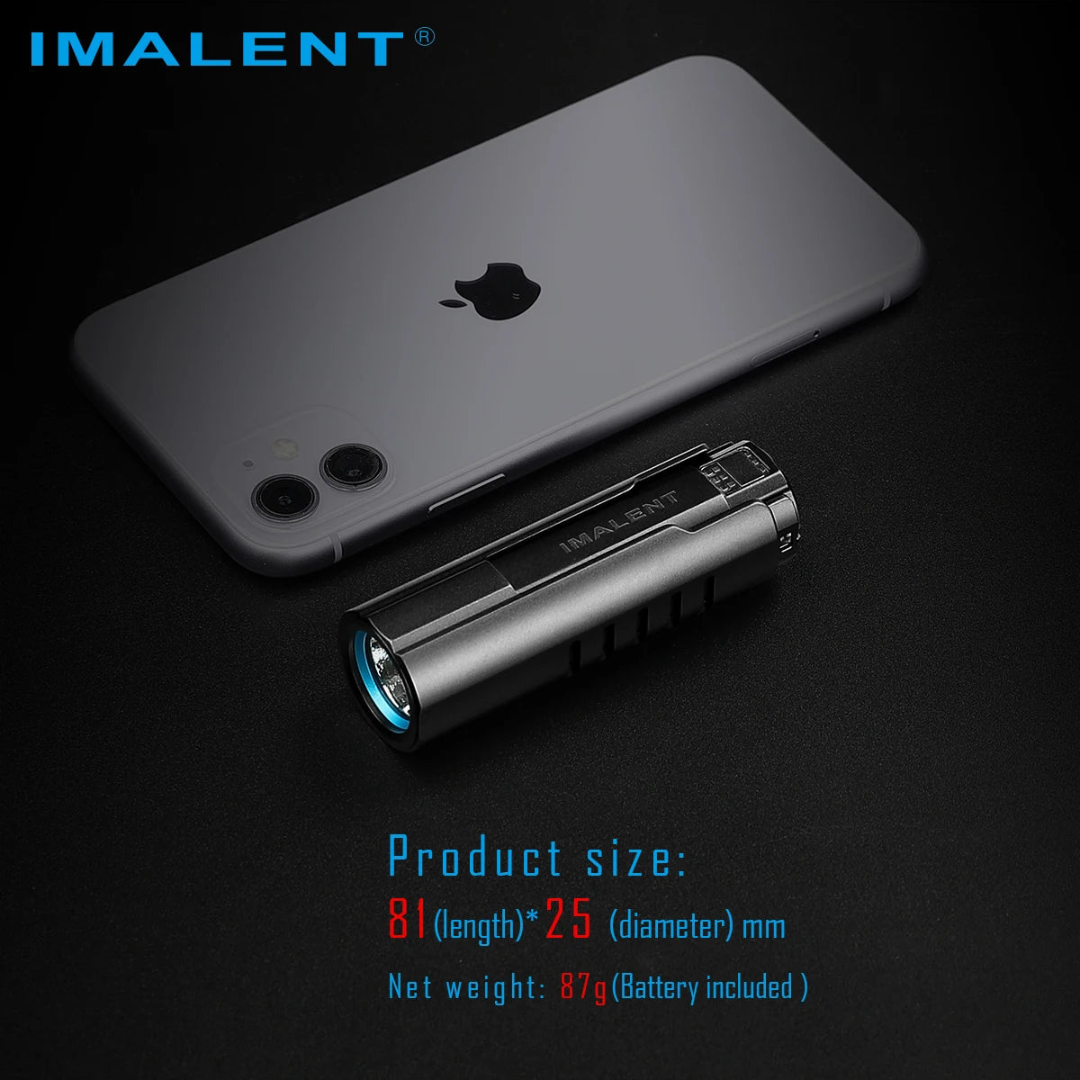 IMALENT LD70 Powerful EDC Flashlight With CREE XHP LED