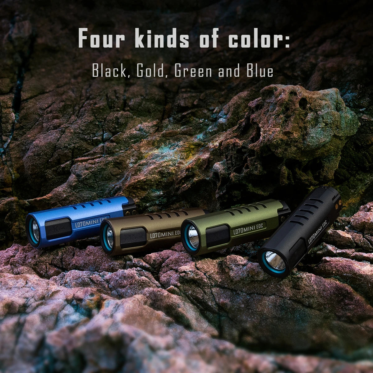 Imalent LD70 4000 Lumen Rechargeable EDC Flashlight for Camping