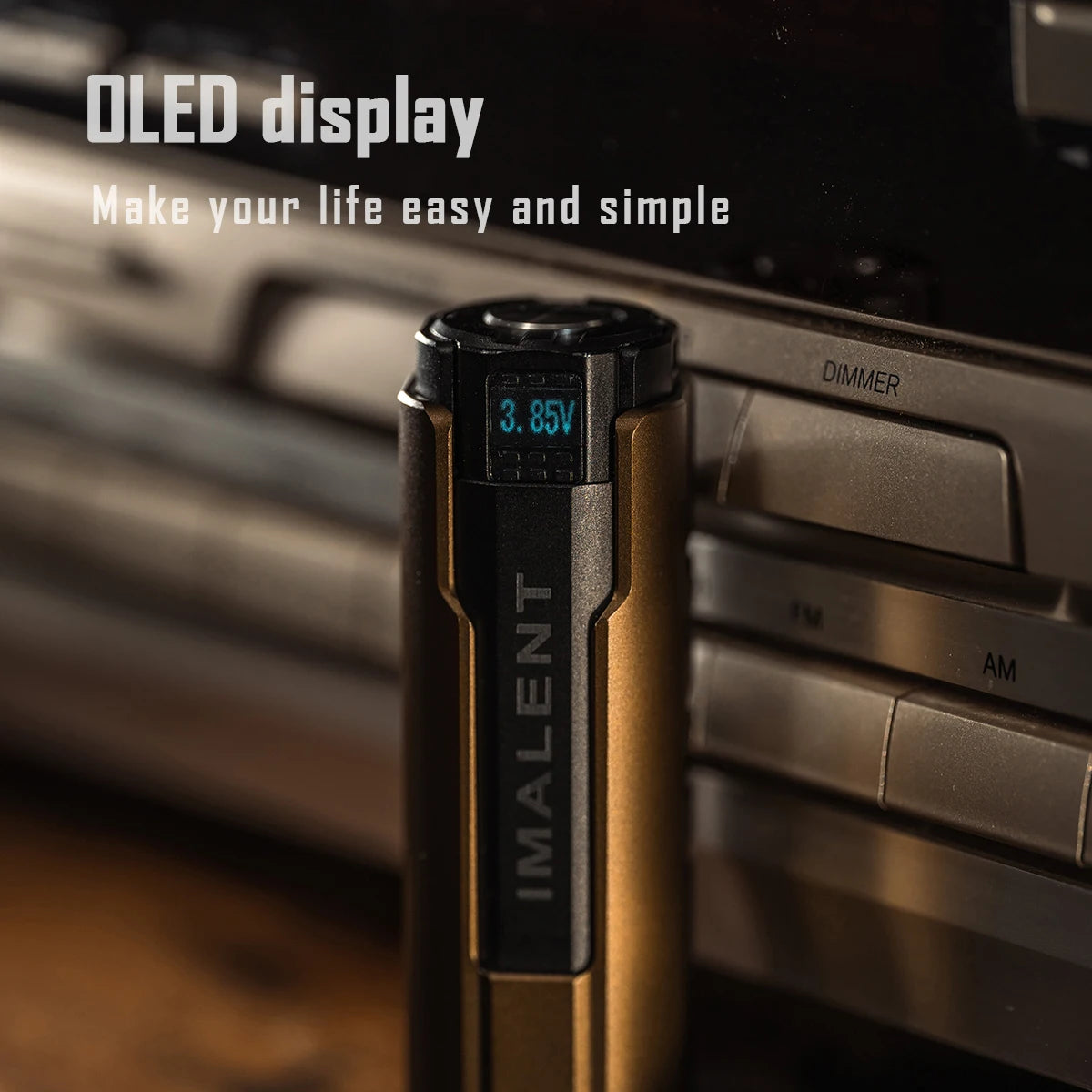 Imalent LD70 4000 Lumen Rechargeable EDC Flashlight for Camping
