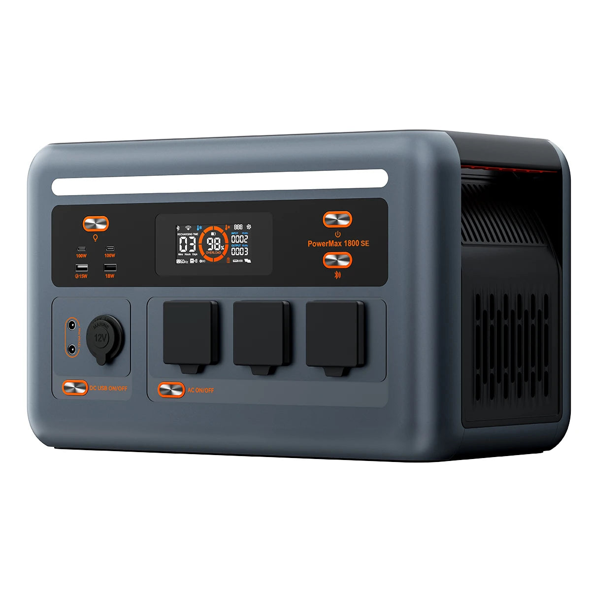 OSCAL PowerMax 1800SE Portable Power Station 1024Wh LiFePO4