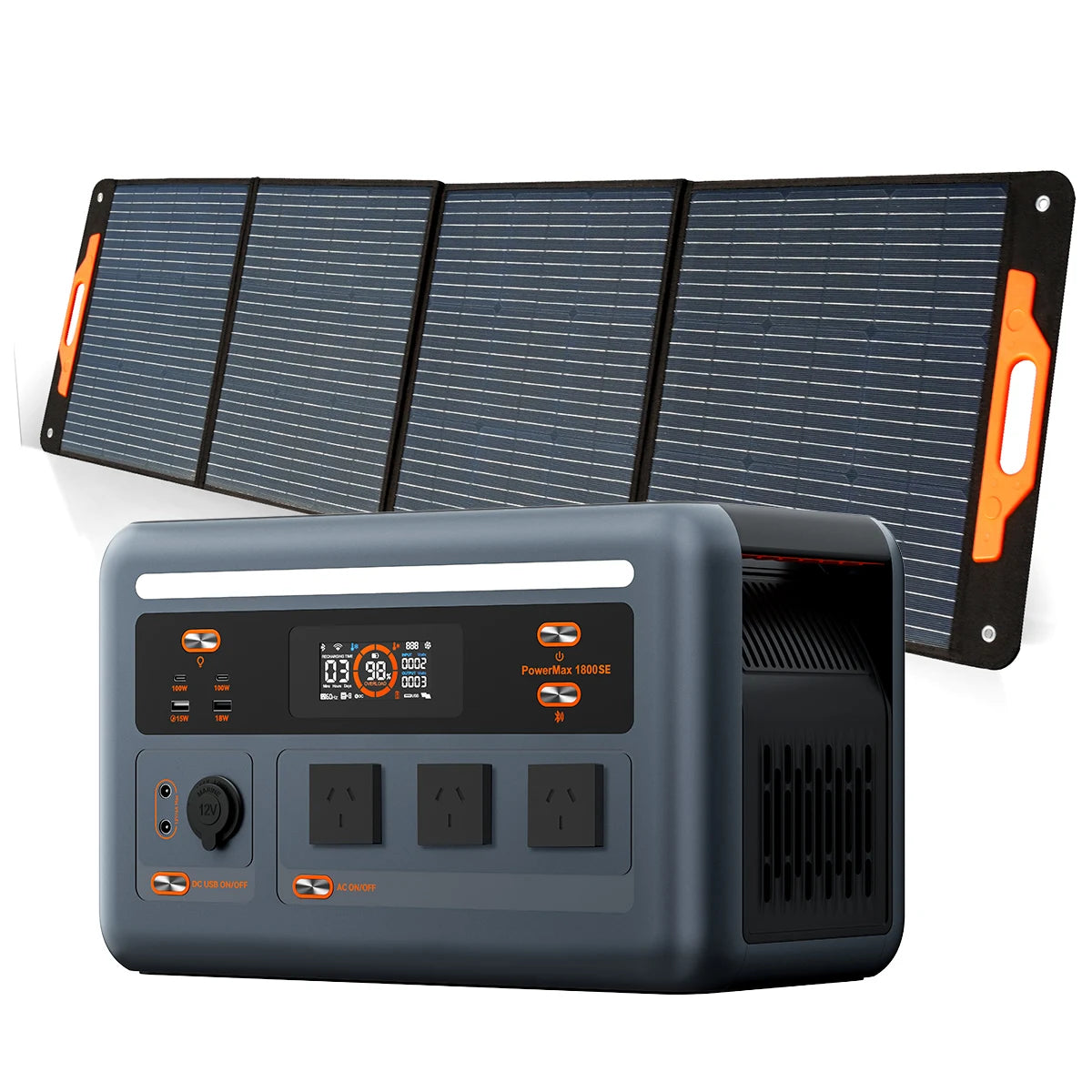 OSCAL PowerMax 1800SE Portable Power Station 1024Wh LiFePO4