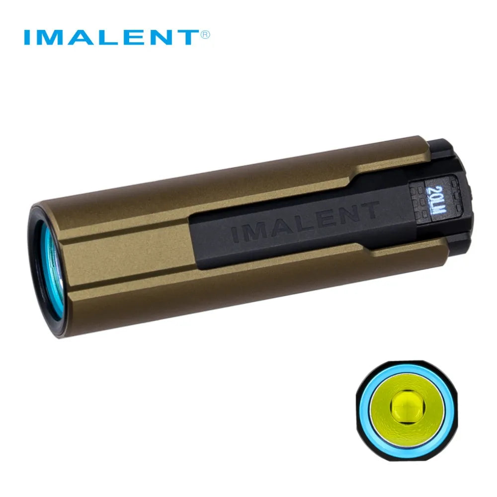 Imalent LD70 4000 Lumen Rechargeable EDC Flashlight for Camping