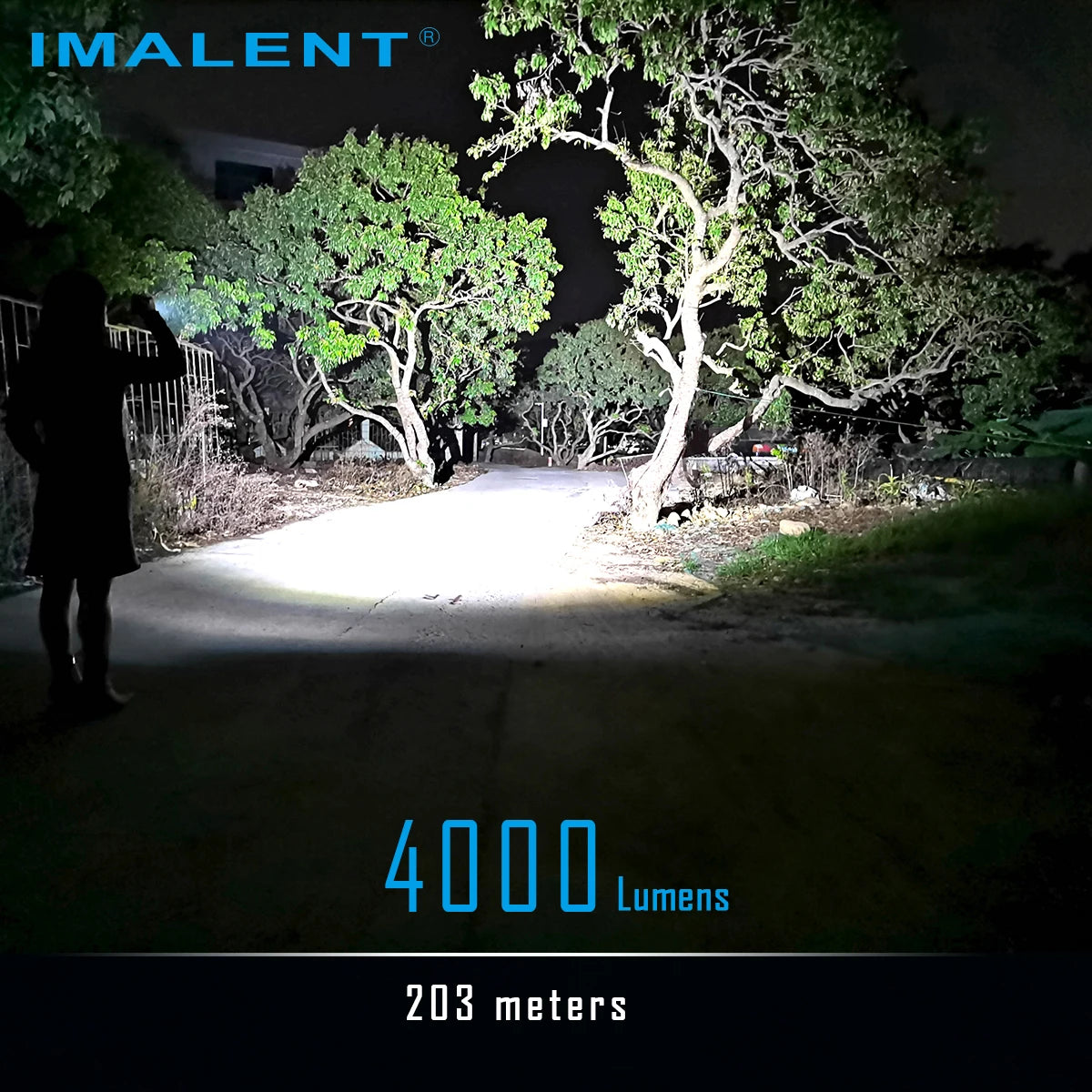 IMALENT LD70 LED Flashlight 4000 Lumens EDC USB Rechargeable