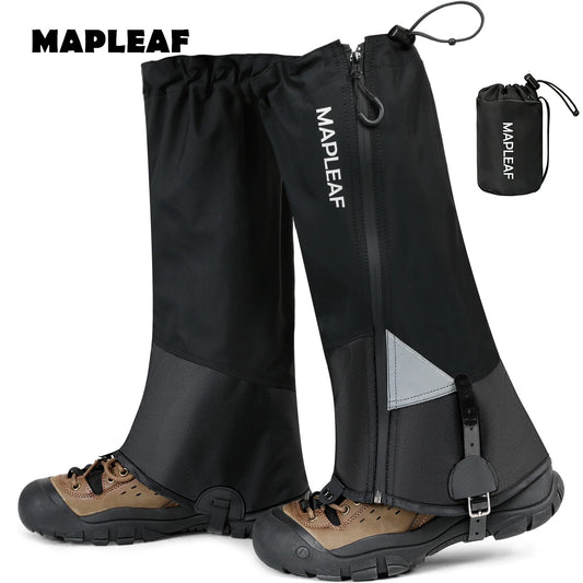 Mapleaf Trekking Leg Gaiters Waterproof Lightweight Outdoor Gear