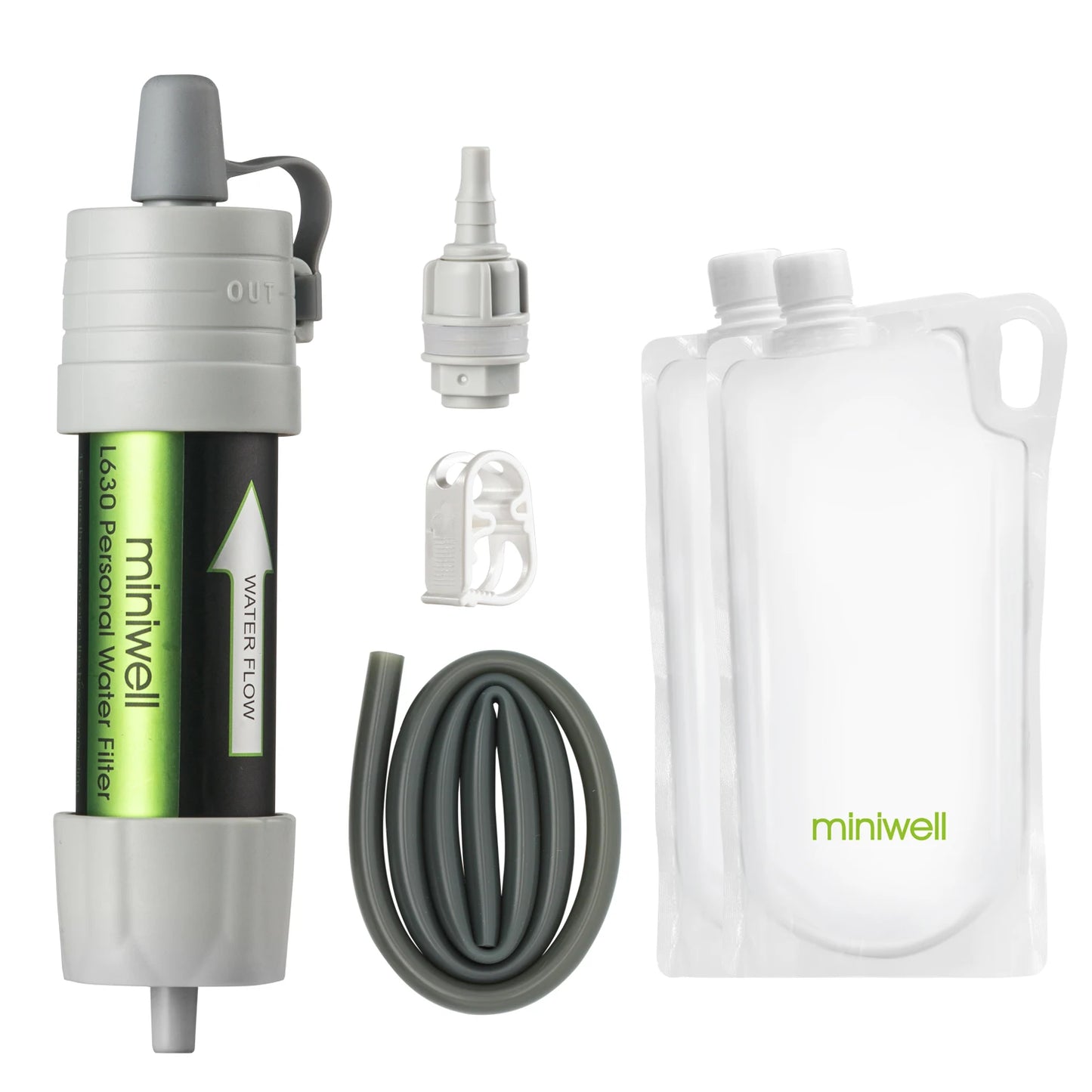 Water Purifier Straw Filter For Hiking And Survival Kit