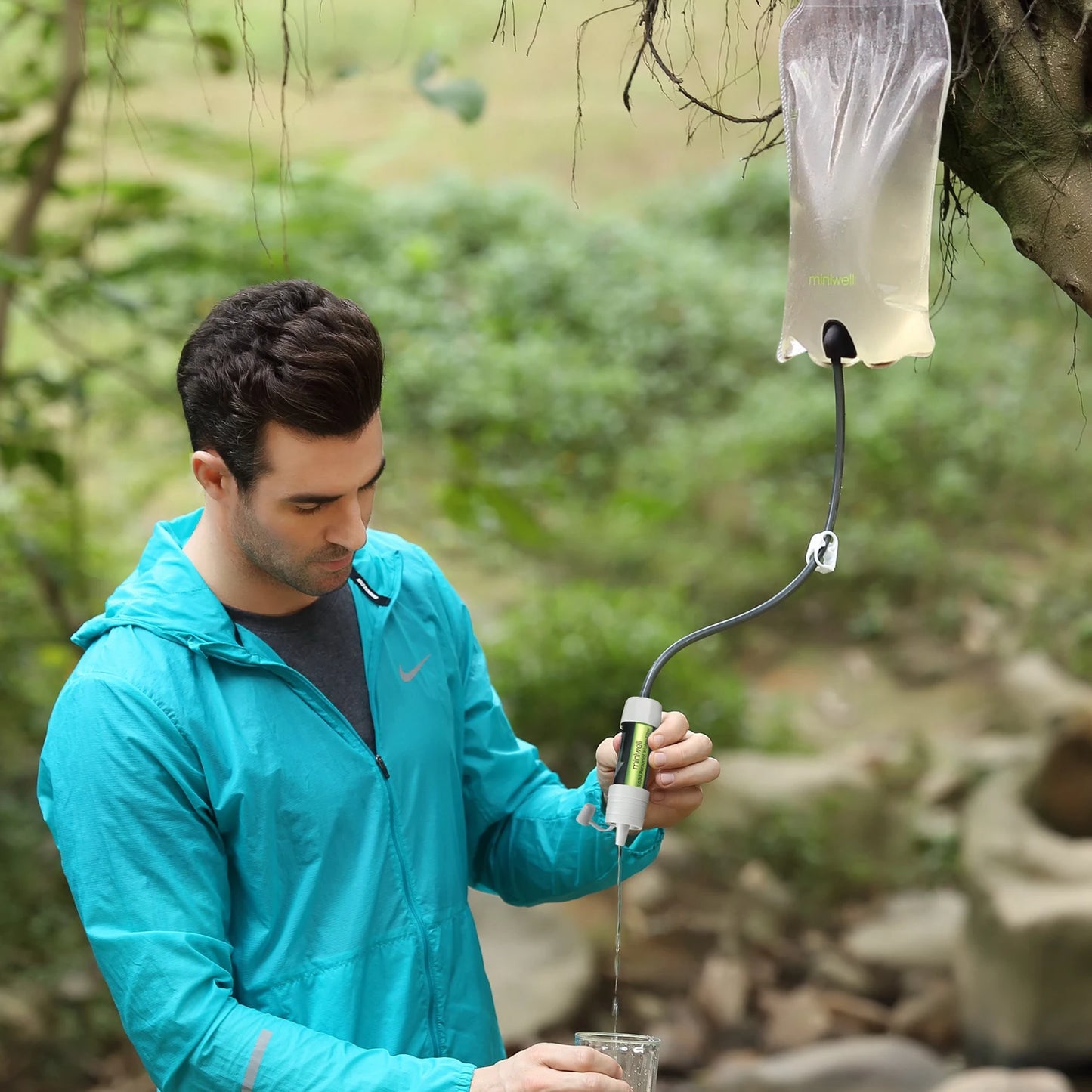 Water Purifier Straw Filter For Hiking And Survival Kit