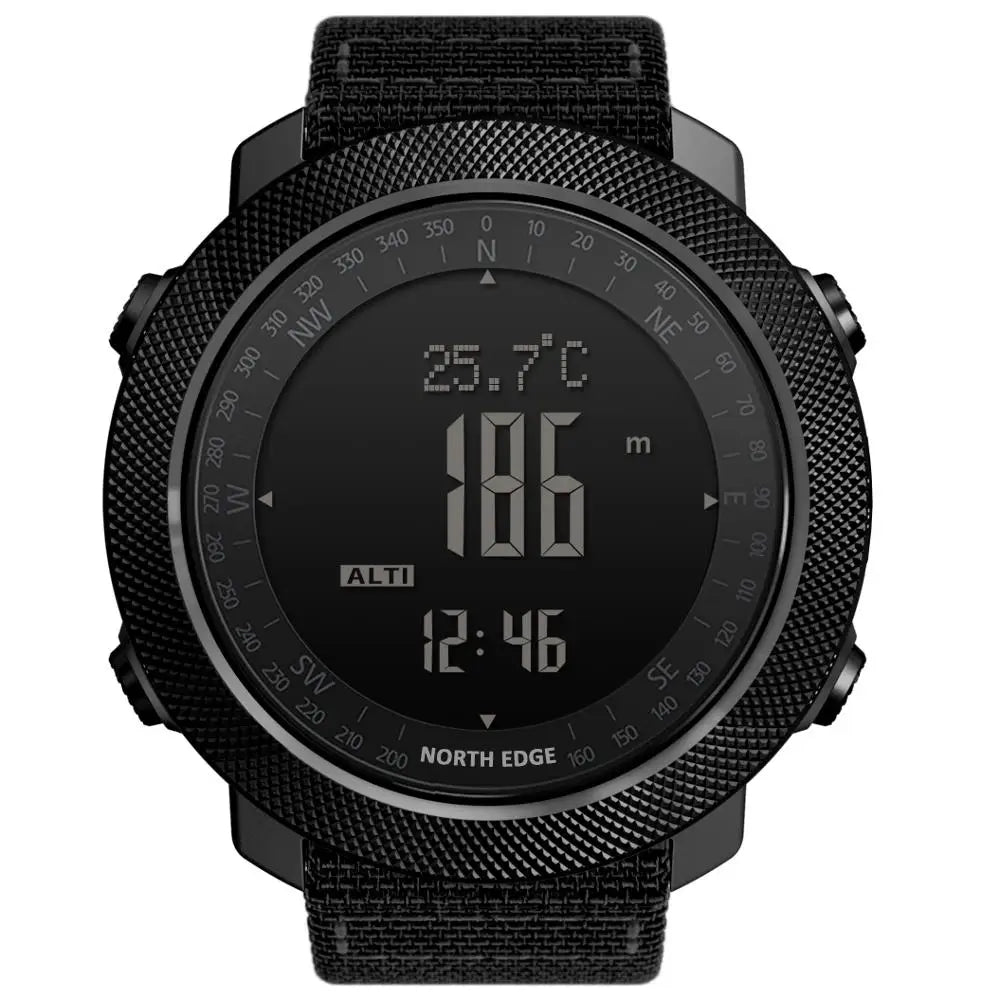 NORTH EDGE Mens Digital Sport Watch Altimeter Barometer Compass