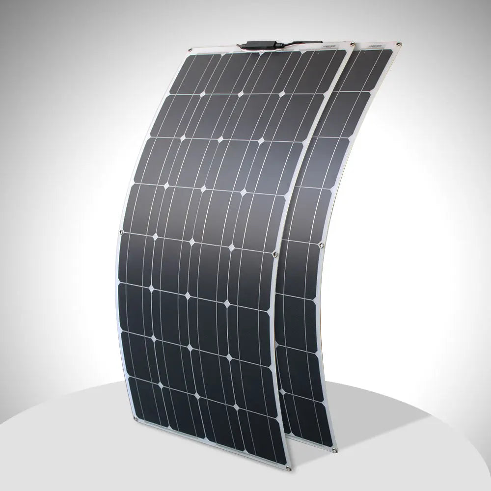 Dgsunlight Flexible 12V Solar Panel Kit With Controller For Boats