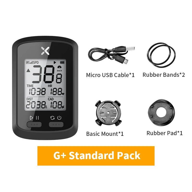 XOSS G/G Plus GPS Bike Computer ANT+ Wireless Road MTB