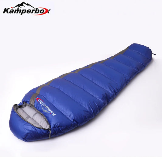 Kamperbox Winter Down Sleeping Bag Lightweight Camping Gear