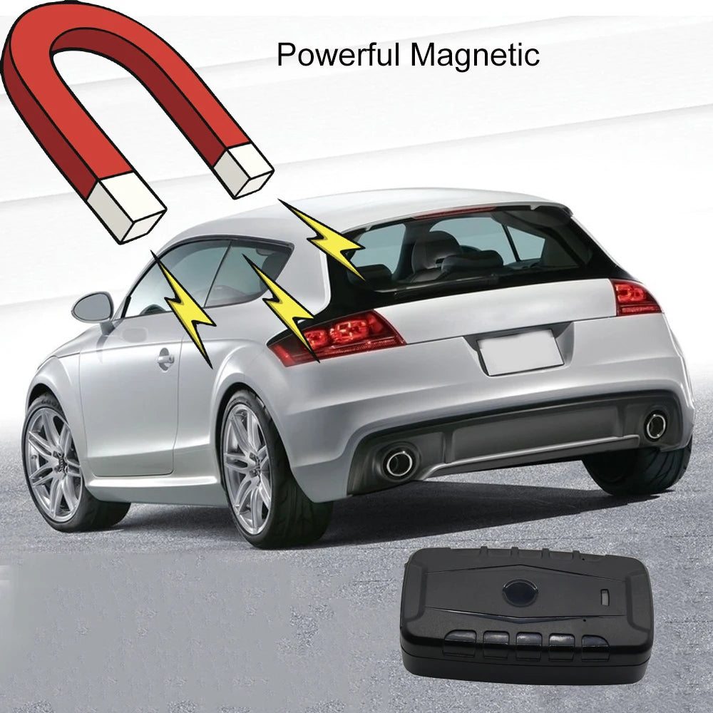 Lamariely 4G GPS Car Tracker With 20000mAh Battery IP67 Waterproof