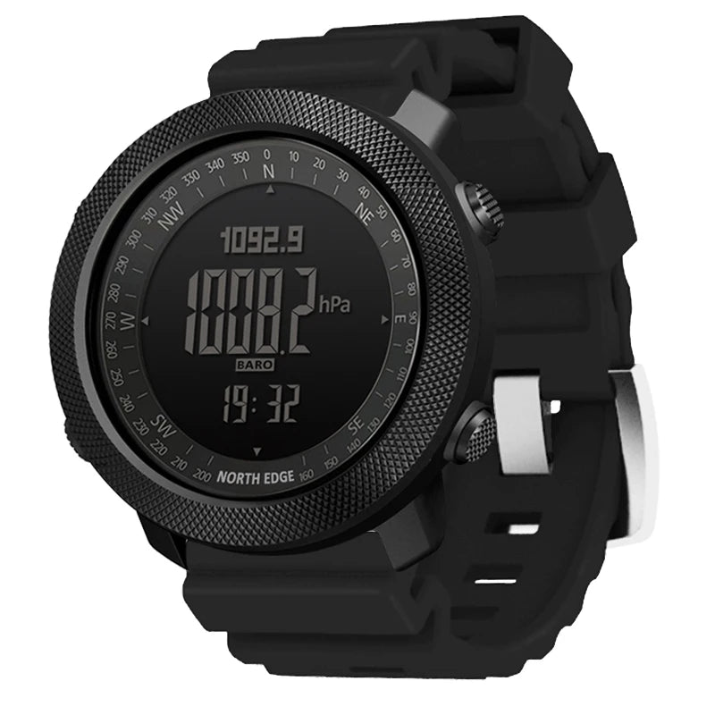 NORTH EDGE Mens Digital Sport Watch Altimeter Barometer Compass