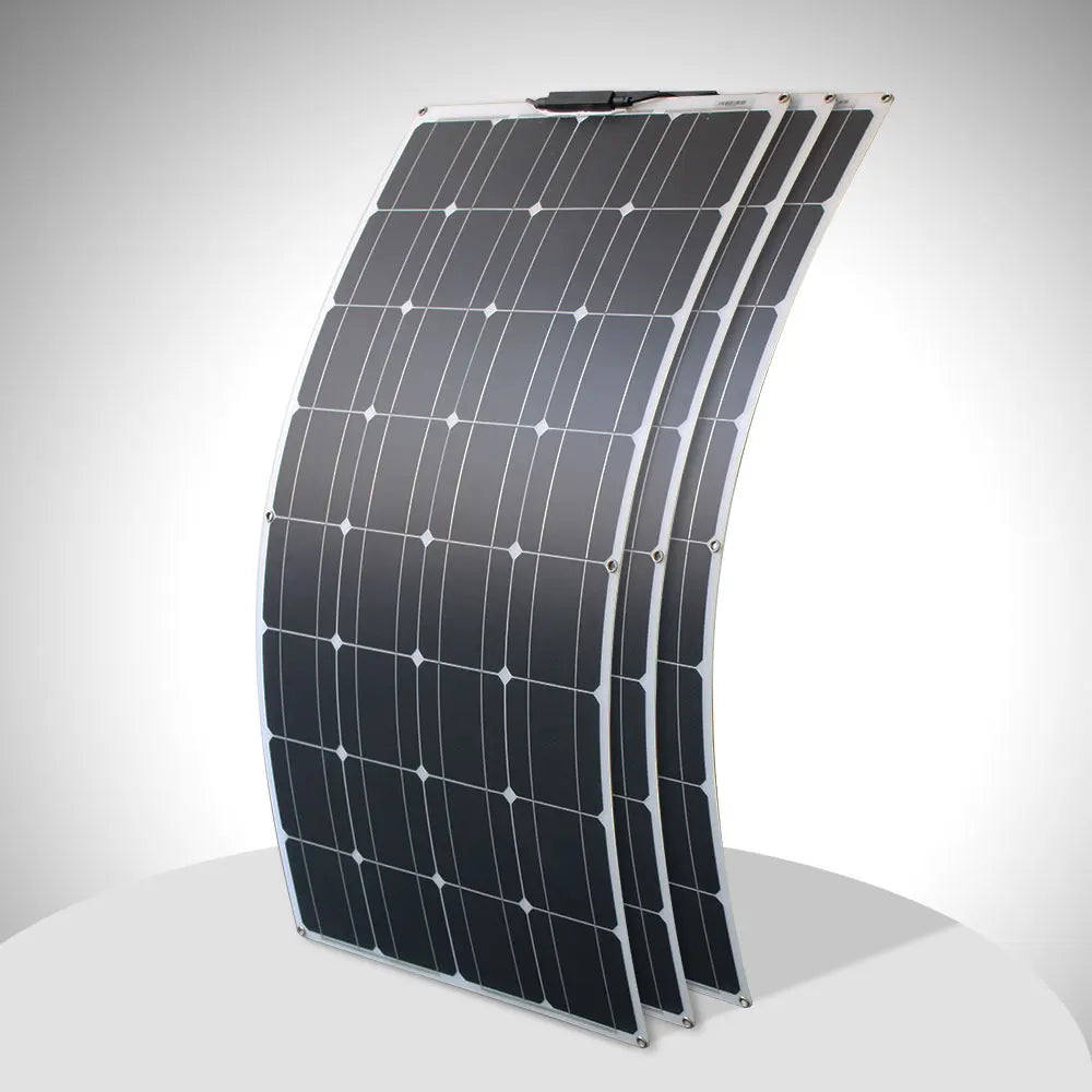 Dgsunlight Flexible 12V Solar Panel Kit With Controller For Boats