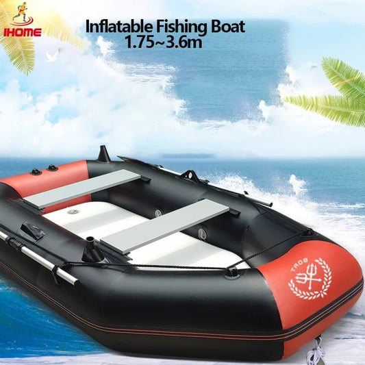 IHOME BOATPARTS PVC Inflatable Fishing Boat For Sea Use
