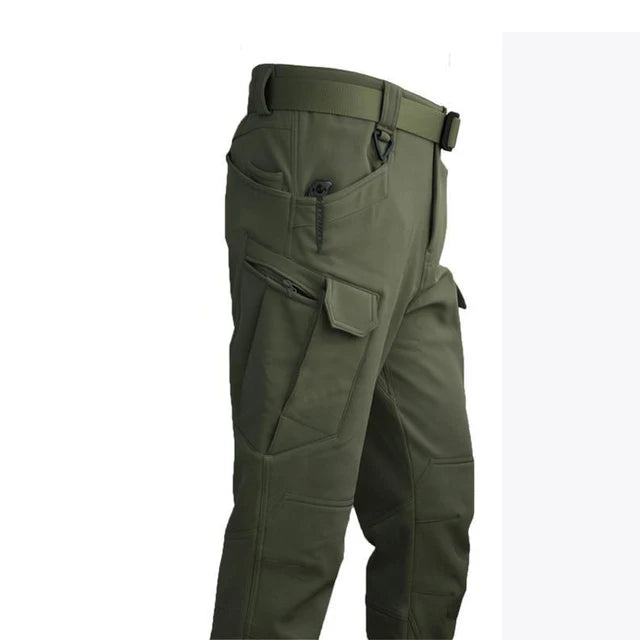 Mazerout Winter Tactical Jackets Waterproof Fleece Hooded Coat