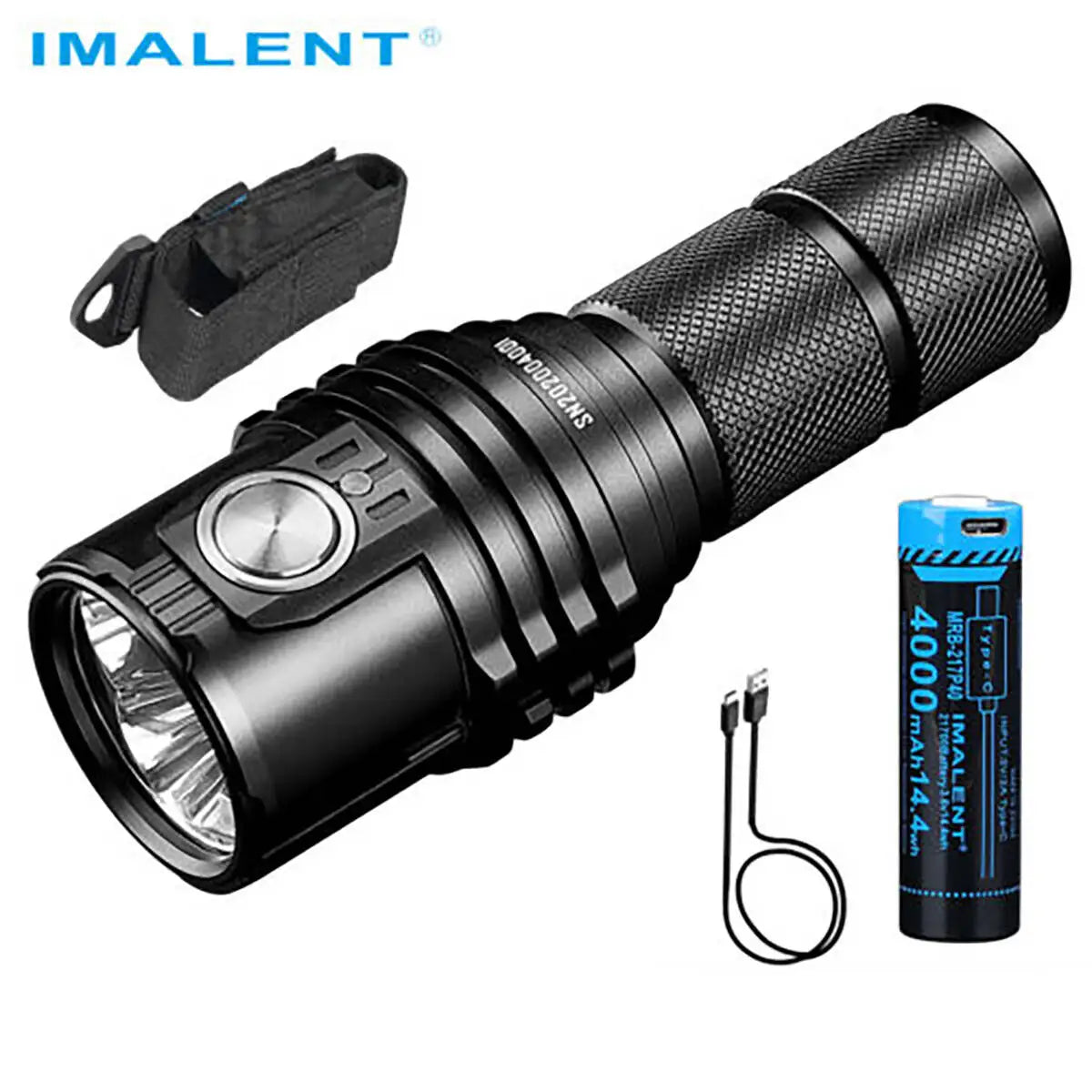 IMALENT MS03 13000 Lumens Titanium EDC Rechargeable Flashlight