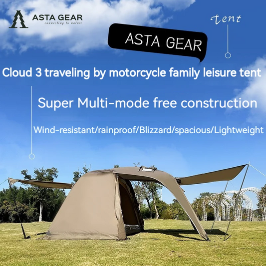 ASTAGEAR Family Camping Tent Foldable Outdoor Shelter