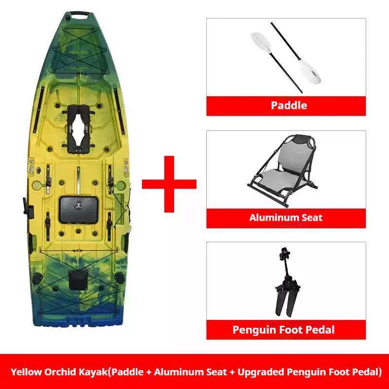 Brangdy Modular Pedal Driven Kayak Electric Fishing Boat