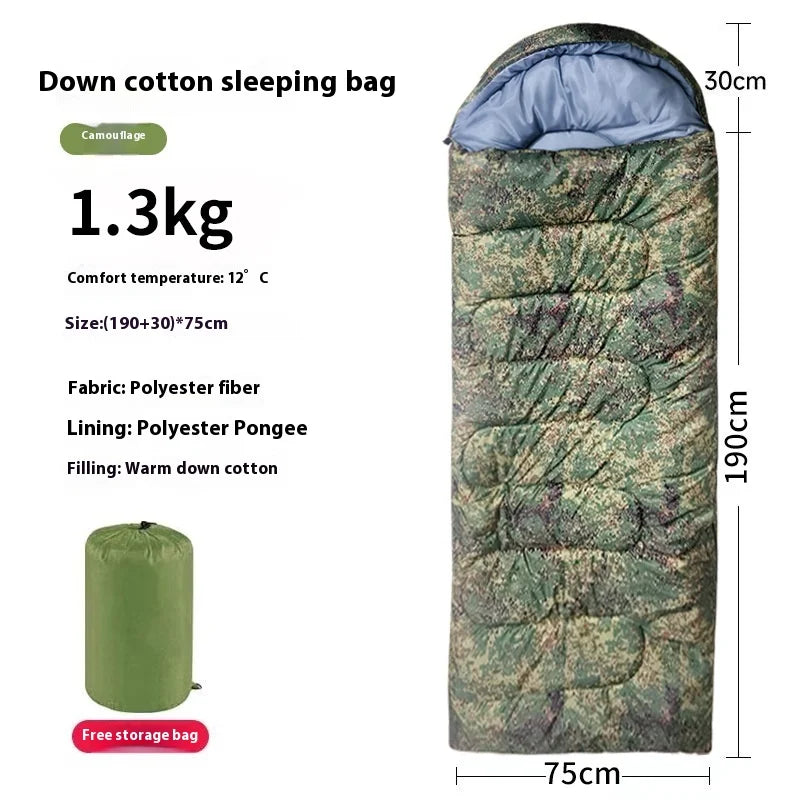 NONECN Ultralight Waterproof Sleeping Bag 4 Season Envelope
