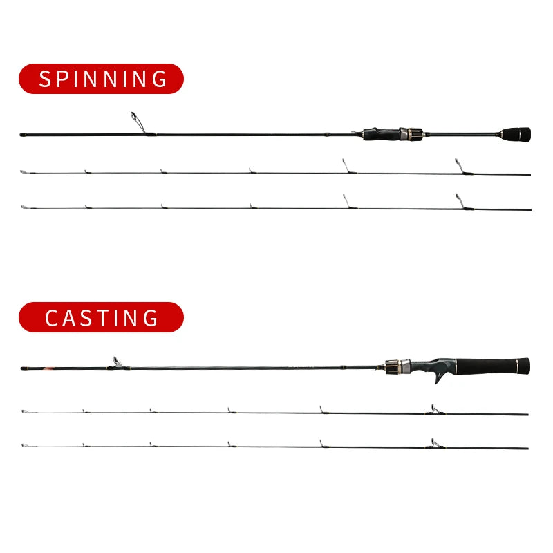 Cemreo Trout Fishing Rod Ultra Light Spinning Baitcasting