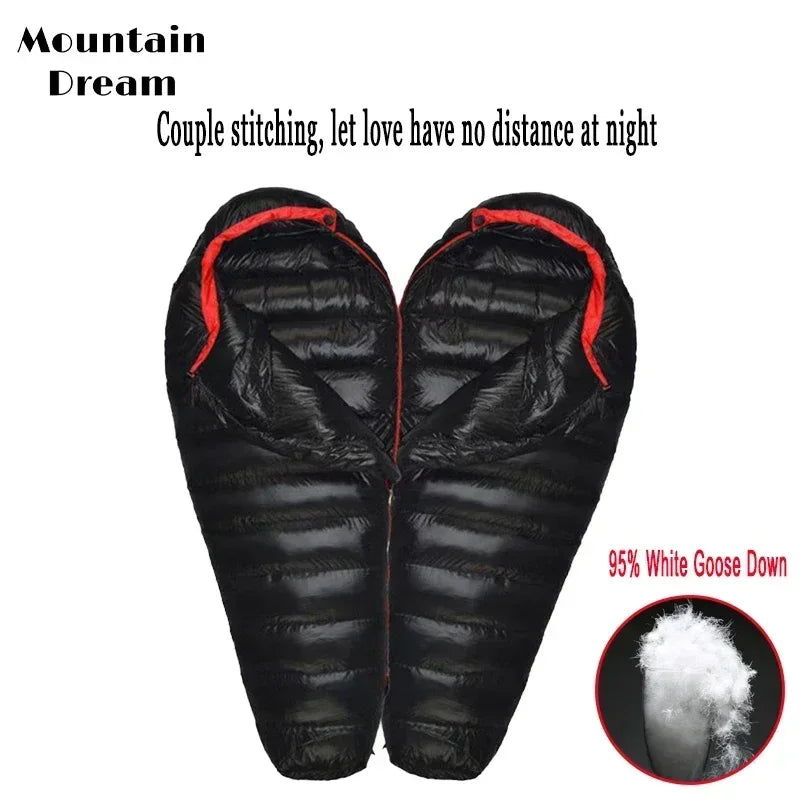 DUTRIEUX ONEAGER Ultralight Goose Down Sleeping Bag Alpine Hiking 800FP