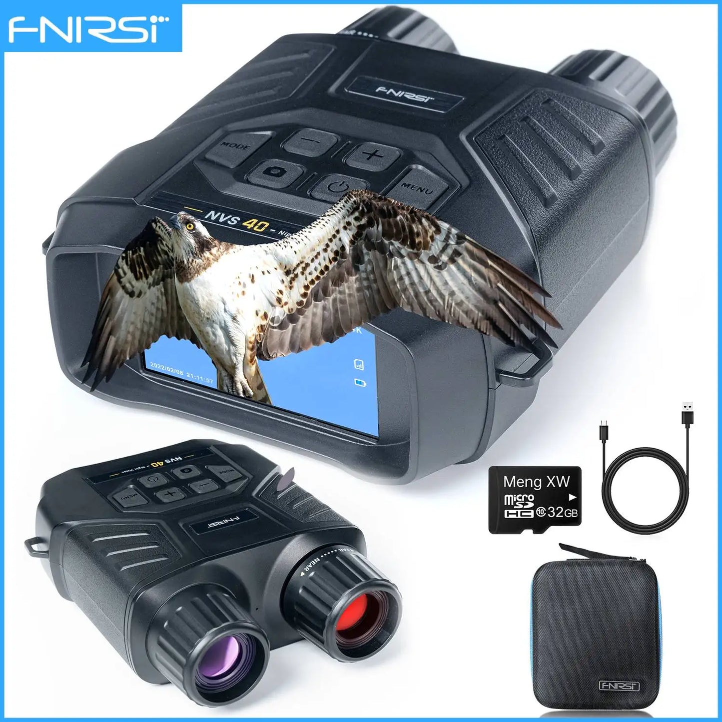 FNIRSI NVS-20 4K Monocular Telescope With 5x Digital Zoom