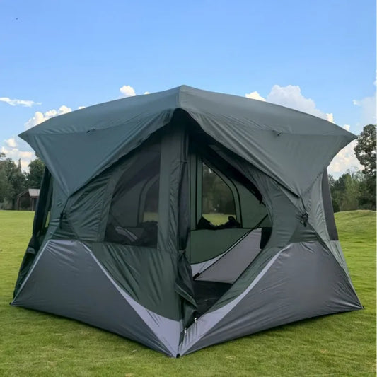 MDNG Semi Automatic Quick Opening Tent Four Corner Waterproof