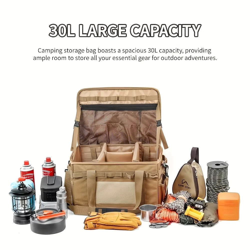 Outdoor Camping Picnic Meal Bag Portable Stove Storage Bag