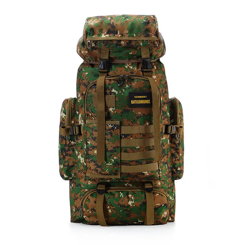 NONECN Tactical Backpack Large Capacity For Hiking Travel Waterproof