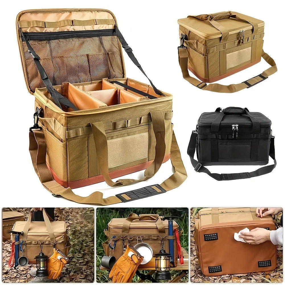Outdoor Camping Picnic Meal Bag Portable Stove Storage Bag