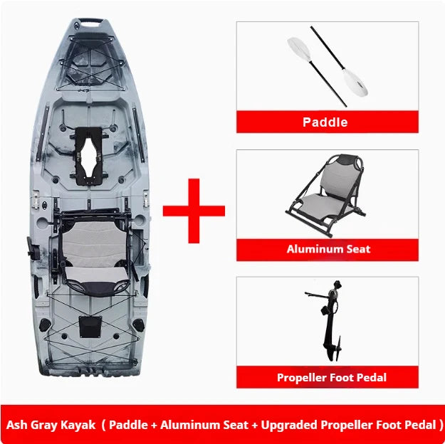 Brangdy Modular Pedal Driven Kayak Electric Fishing Boat
