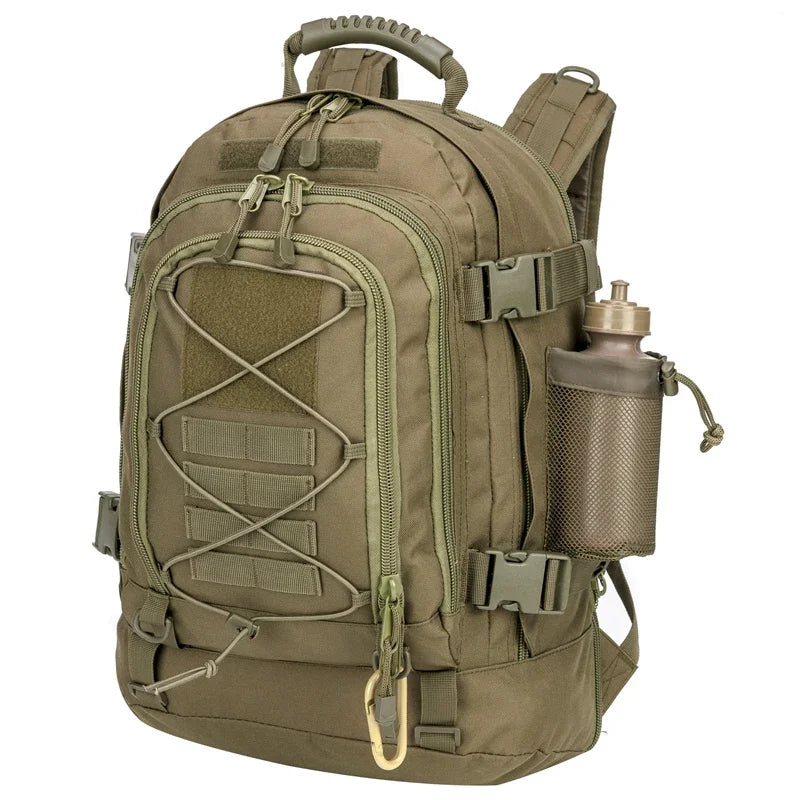 LQARMY Tactical Backpack Molle Camping Rucksack For Travel