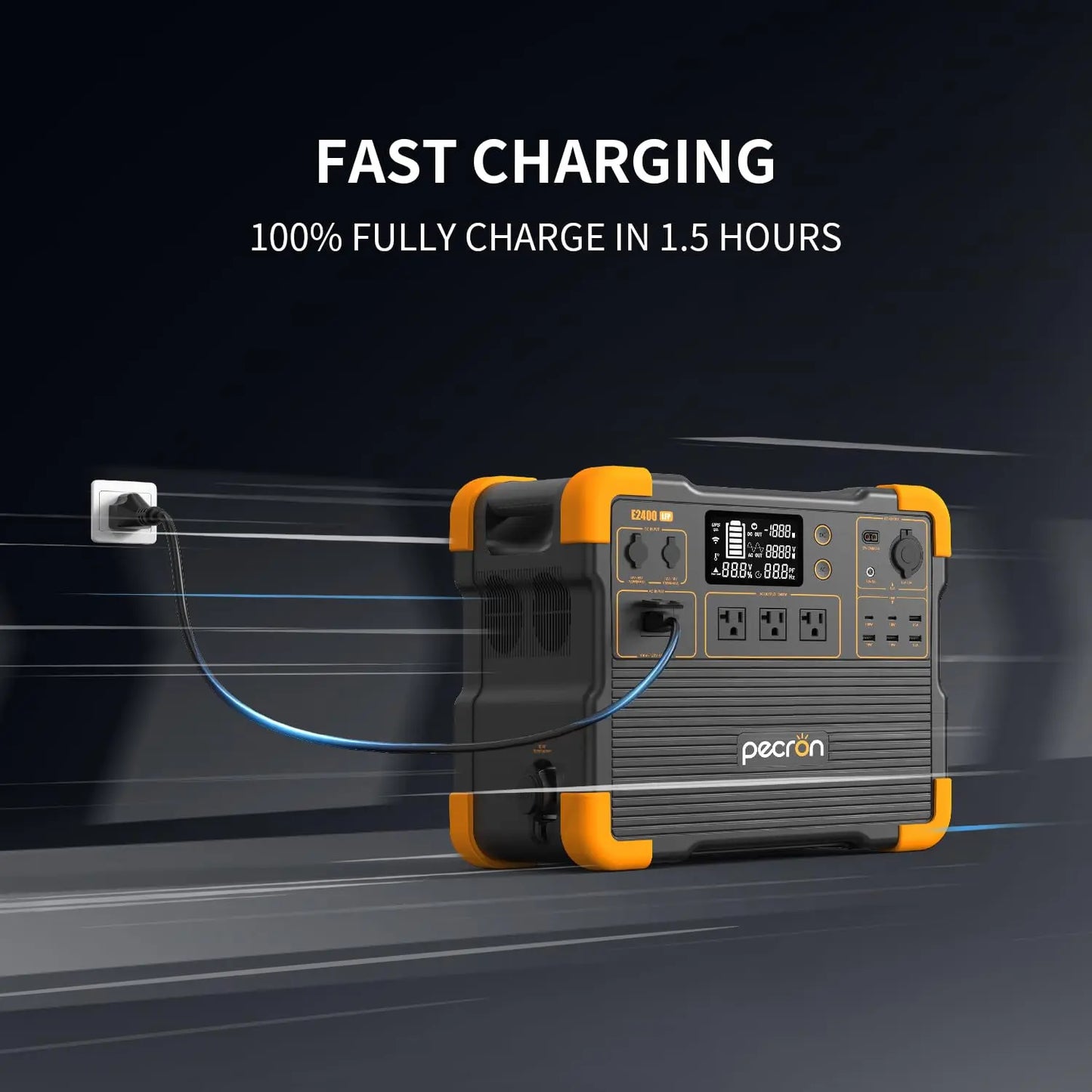 E2400LFP Portable Power Station 2048Wh Solar Generator