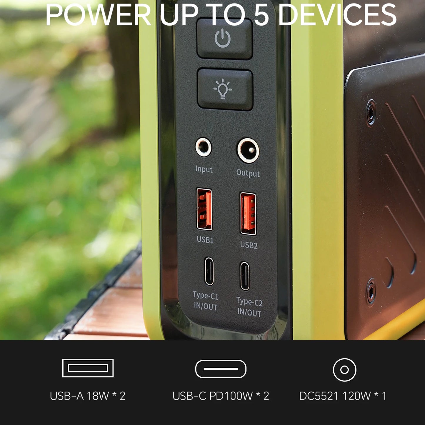 Geeneu 268W Portable Power Station High Capacity LiIon