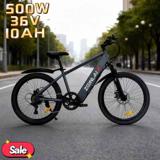 E26 Electric Bicycle 500W 36V 10Ah Lithium Battery