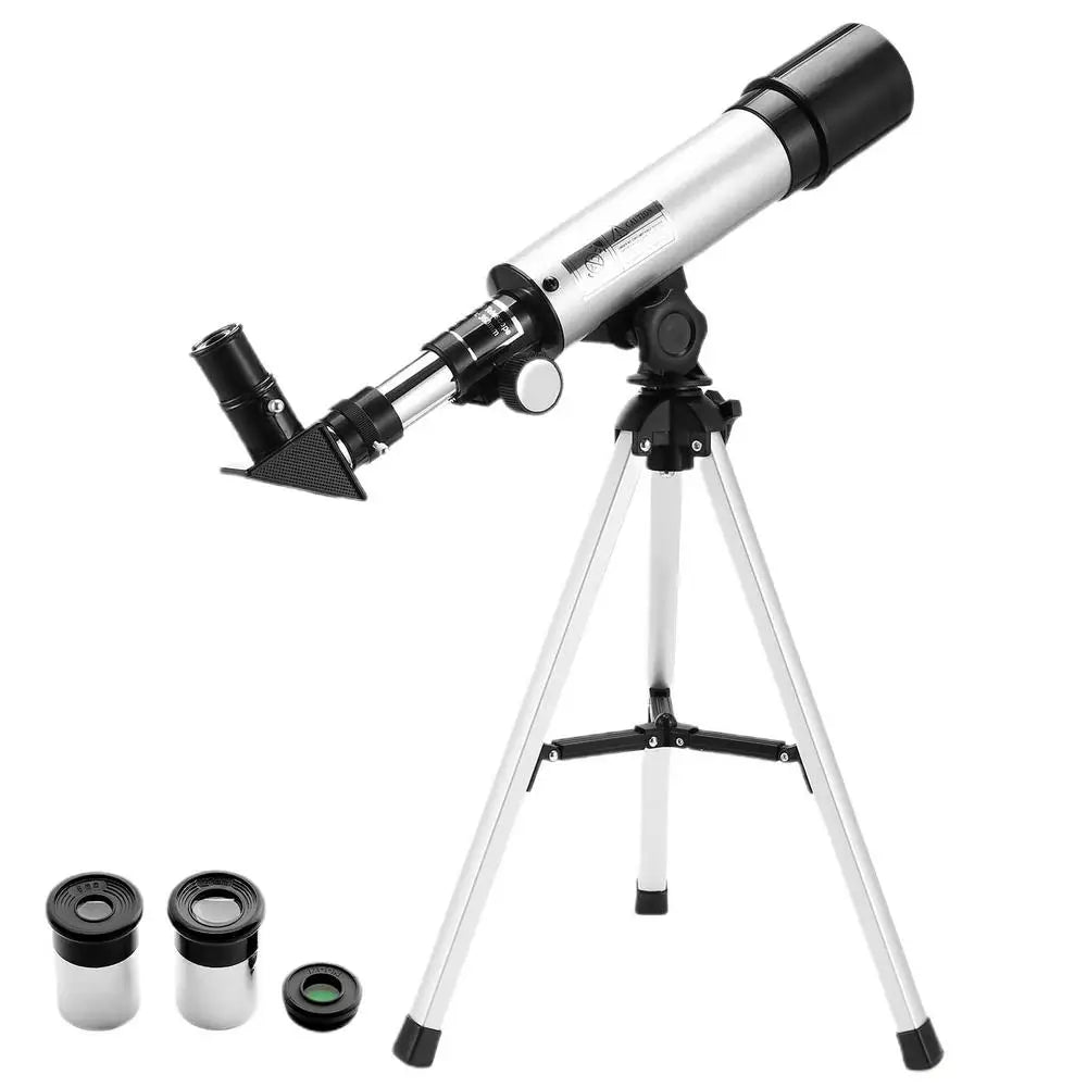 Kids Professional Monocular Telescope 18X 27X 60X 90X With Finderscope