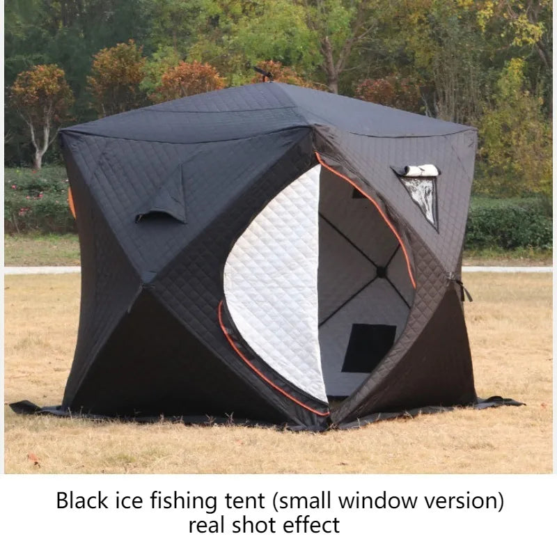 Portable Ice Fishing Shelter Easy Set Up Waterproof Windproof Tent