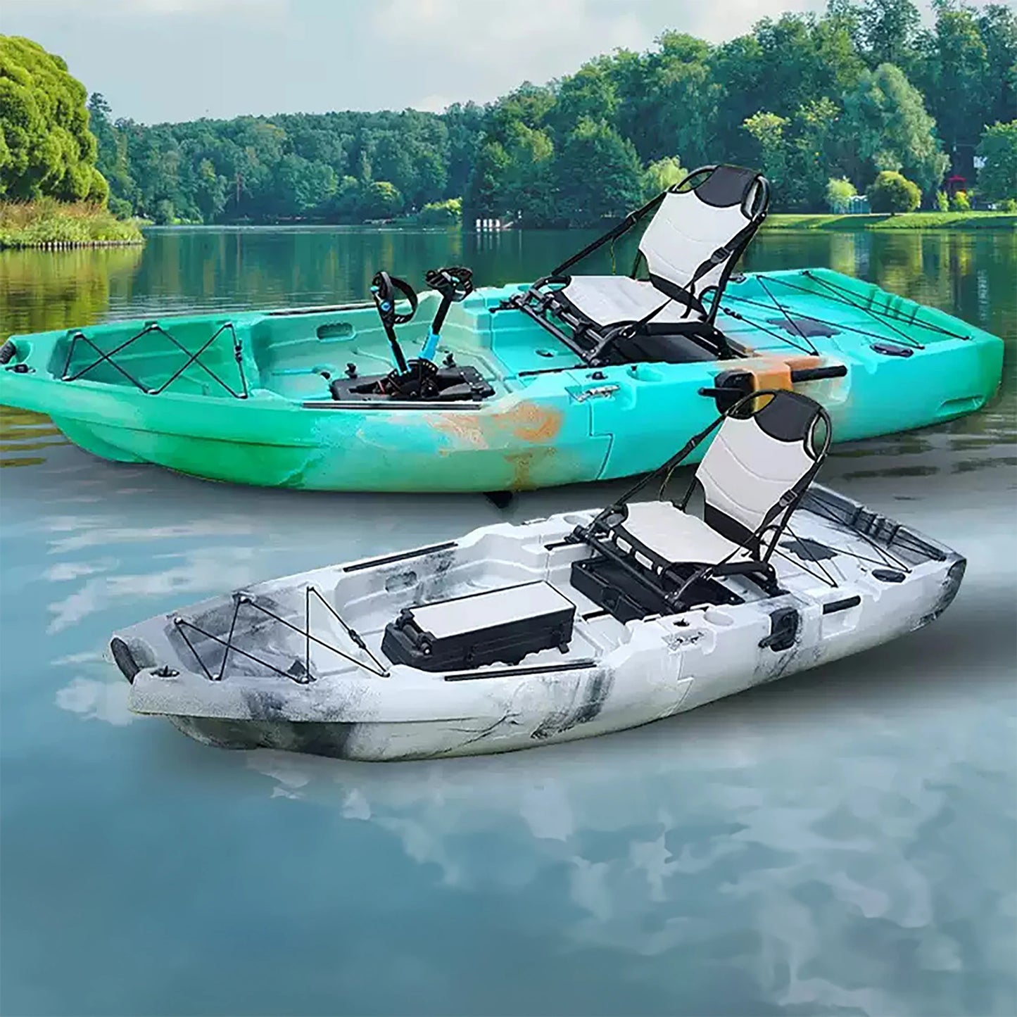 Brangdy Modular Pedal Driven Kayak Electric Fishing Boat