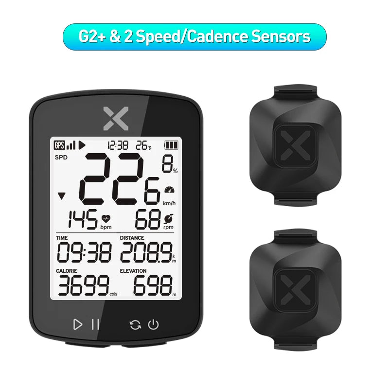 XOSS G/G Plus GPS Bike Computer ANT+ Wireless Road MTB