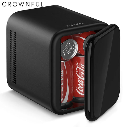 Crownful Portable Mini Fridge For Beauty Makeup Skincare