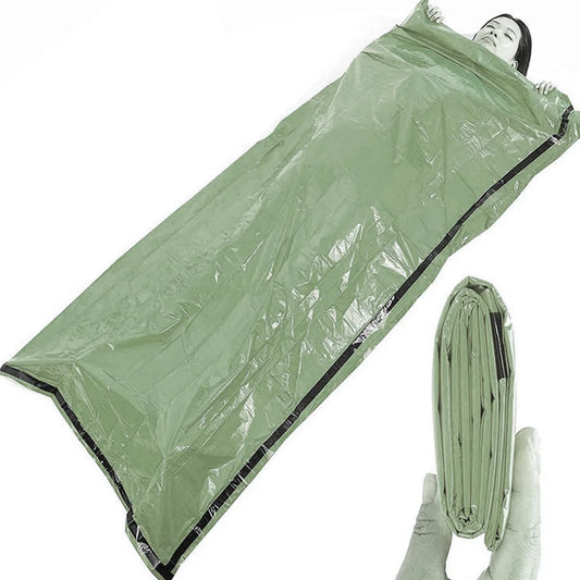 Emergency Waterproof Thermal Bivy Sack Sleeping Bag For Camping