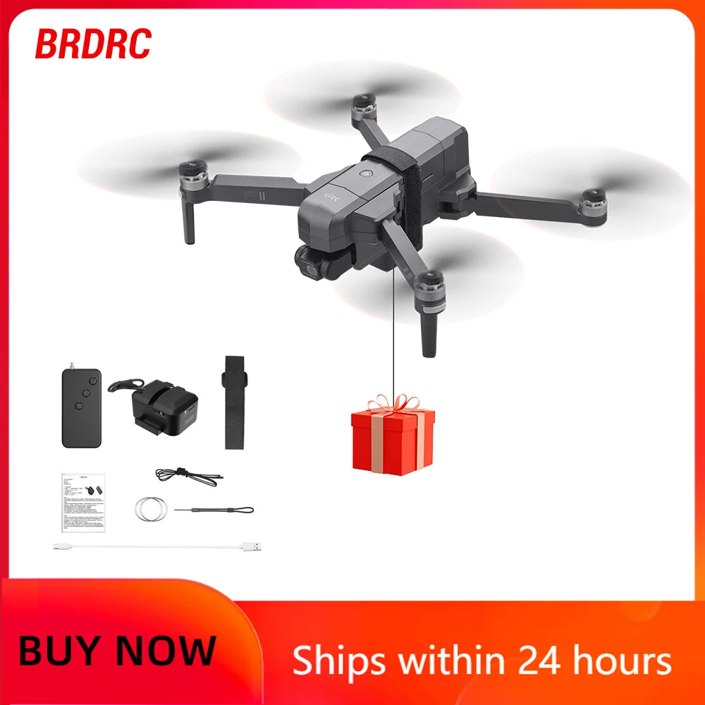 BRDRC Airdrop System Drone Thrower for DJI Mini 4 Pro